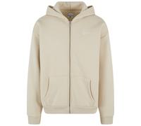 Sweatjacke KARL KANI "Karl Kani Karl Kani Small Signature Essential OS Zip Hoodie", Herren, Gr. S, light sand, 65% Baumwolle, 35% Polyester, Sweatjacken Sweatjacke (28797332-S) light sand