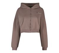 Sweatjacke KARL KANI "Karl Kani KK Kani Sport Zip Hoodie", Damen, Gr. XL, braun, 65% Baumwolle, 35% Polyester, Sweatjacken Sweatjacke (17291368-XL) braun