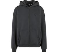 Sweatjacke KARL KANI "Karl Kani KK Kani Zip Hoodie", Herren, Gr. L, schwarz, 60% Baumwolle, 40% Polyester, Sweatjacken Sweatjacke (25057934-L) schwarz