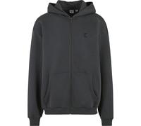 Sweatjacke KARL KANI "Karl Kani KK Kani Zip Hoodie", Herren, Gr. S, schwarz, 60% Baumwolle, 40% Polyester, Rundhals, Sweatjacken Sweatjacke (25057934-S) schwarz