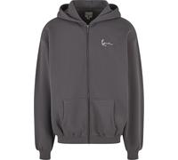 Sweatjacke KARL KANI "Karl Kani Unisex" Gr. S, grau (anthracite) Herren Sweatjacken (89924241-S) anthracite