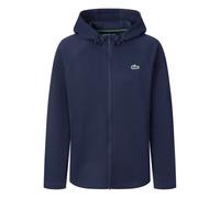 Sweatjacke LACOSTE "Lacoste SH0152 Sweatjacke Damen Bekleidung", Damen, Gr. XL, blau (dunkelblau), 71% Polyester, 25% Baumwolle, 4% Elasthan, Sweatjacken Sweatjacke (12479128-XL) dunkelblau