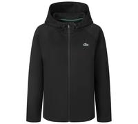 Sweatjacke LACOSTE "Lacoste SH0152 Sweatjacke Damen Bekleidung", Damen, Gr. XL, schwarz, 71% Polyester, 25% Baumwolle, 4% Elasthan, Sweatjacken Sweatjacke (61221535-XL) schwarz