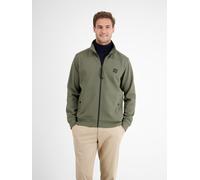 LERROS Herren Sweatjacke in sportiver Struktur - Nordic Olive XXXL