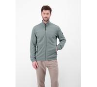 Sweatjacke LERROS "Jacke aus Baumwollmix mit Taschen", Herren, Gr. 3XL, storm grau, 90% Baumwolle, 10% Polyester, Sweatjacken Sweatjacke (83453739-XXXL) storm grau