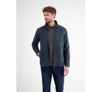 Sweatjacke LERROS "LERROS Polar-Fleece Jacke, sportiv", Herren, Gr. 3XL, blau (classic navy), 100% Polyester, Sweatjacken Sweatjacke (95912557-XXXL) classic navy