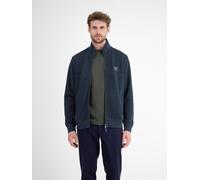 LERROS Sweatjacke, sportiv gerippt - Classic Navy S