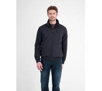 Sweatjacke LERROS "Sportliche Sweatjacke aus robustem Baumwollmischgewebe", Herren, Gr. 3XL, schwarz (blau night), 50% Baumwolle, 50% Polyester, Sweatjacken Sweatjacke (73086417-XXXL) blau night