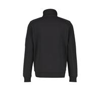 Sweatjacke LERROS "Sweatjacke in Struktur-Mix-Qualität", Herren, Gr. S, schwarz, 70% Baumwolle, 30% Polyester, Sweatjacken Sweatjacke (76938506-S)