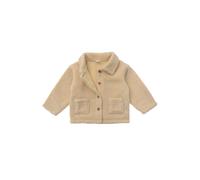 Sweatjacke LILIPUT, Mädchen, Gr. 86/92, beige, 100% Polyester, unifarben, normal, Sweatjacken Sweatjacke, aus super weichem Bou leece (70421507-86) beige