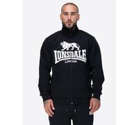 Lonsdale Blencarn Full Zip Sweatshirt Schwarz L Herren