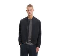 Marc O'Polo Herren Sweatjacke aus Baumwollmischung, navy, Gr. M