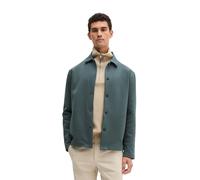 Sweatjacke MARC O'POLO "aus Scuba-Interlock", Herren, Gr. M, skipping stone, Obermaterial: 75% Baumwolle, 20% Polyester, 5% Elasthan, unifarben, regular fit, Sweatjacken Sweatjacke (25038862-M) skippi