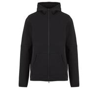 Sweatjacke MISTERTEE "MisterTee Basic Hooded Zipper", Herren, Gr. XXL, schwarz, 80% Baumwolle, 20% Polyester, unifarben, Sweatjacken Sweatjacke (69707301-XXL) schwarz