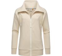 Sweatjacke mit hohem Kragen "Shocky" Beige24 4XL