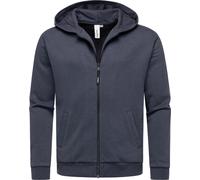 Sweatjacke mit Kapuze "Natten" Navy S