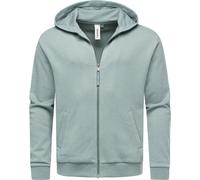 Sweatjacke mit Kapuze "Natten" Stone Blue S