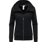 Sweatjacke mit Kapuze "Neskia Zip" Black XS