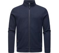 Sweatjacke mit Stehkragen "Carlow" Navy XXL
