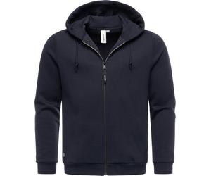 Sweatjacke mit verstellbarer Kapuze "Wernons" Navy XXL