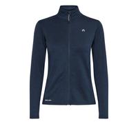 Sweatjacke NORTH BEND "Funktionsjacke NBKaja W", Damen, Gr. 36, blau (navy blazer), Obermaterial: 92% Polyester PES. 8% Elasthan EL., Sweatjacken Sweatjacke (94206368-36) navy blazer