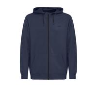 Sweatjacke NORTH BEND "Sweatjacke NBBrent M", Herren, Gr. M, blau (blau nights), Obermaterial: 66% Viskose CV. 30% Polyester PES. 4% Elasthan EL., Sweatjacken Sweatjacke (94897429-M) blau nights