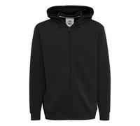 Sweatjacke NORTH BEND "Sweatjacke NBTaro M", Herren, Gr. L, schwarz, Obermaterial: 78% Polyester PES. 17% Viskose CV. 5% Elasthan EL., Sweatjacken Sweatjacke (97569024-L) schwarz