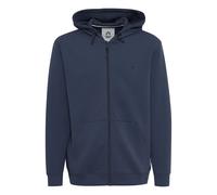 Sweatjacke NORTH BEND "Sweatjacke NBTaro M", Herren, Gr. XL, blau (blau nights), Obermaterial: 78% Polyester PES. 17% Viskose CV. 5% Elasthan EL., Sweatjacken Sweatjacke (69603421-XL) blau nights