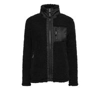 Sweatjacke OXMO "Fleecejacke OXEllin", Damen, Gr. M, schwarz, Obermaterial: 100% Polyester PES., Jacken Sweatjacke (11204022-M) schwarz