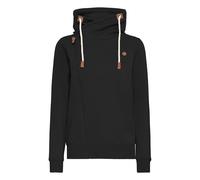 Sweatjacke OXMO "Trainingsjacke OXMille", Damen, Gr. XS, schwarz, Obermaterial: 55% Polyester PES. 45% Baumwolle CO., Sweatjacken Sweatjacke (47207621-XS) schwarz