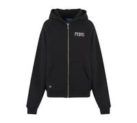 Sweatjacke PEQUS "PEQUS PEQUS Rhinestone Art Gallery Zip-Hoodie", Damen, Gr. M, schwarz, 100% Baumwolle, Sweatjacken Sweatjacke (90578726-M) schwarz
