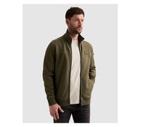 Sweatjacke PME LEGEND, Herren, Gr. 5XL, grün (kalamata), Sweatware, Obermaterial: 57% Polyester, 43% Baumwolle, normal hüftlang, ohne Ausschnitt, Sweatjacken Sweatjacke, mit seitlichen Eingrifftaschen