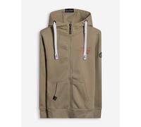 Sweatjacke - Print - hellgrün L