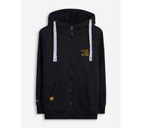 Sweatjacke - Print - schwarz XL