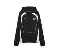 Sweatjacke PUMA "BMW M MOTORSPORT Sportswear Kapuzenjacke Herren", Herren, Gr. XL, schwarz, Obermaterial: 32% Polyester, 68% Baumwolle; Kapuzenfutter: 100% Baumwolle; Unterer Rumpf: 72% Baumwolle, 28%