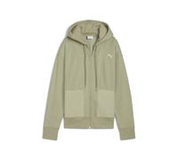 Sweatjacke PUMA "HER Relaxed Kapuzenjacke Damen", Damen, Gr. M, lux army grün, 68% Baumwolle, 32% Polyester, Sweatjacken Sweatjacke (31919160-M) lux army grün