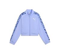 Sweatjacke PUMA "T7 Animal Relaxed Trainingsjacke Mädchen", Mädchen, Gr. 152, intense lavender lila, Obermaterial: 100% Polyester; Rippe: 2% Elasthan, 98% Polyester; Einsatz: 100% Polyester, Sweatjack
