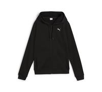 Sweatjacke PUMA "TAD ESSENTIALS Hoodie Damen", Damen, Gr. XL, schwarz, Obermaterial: 70% Baumwolle, 30% Polyester; Taschenfutter: 100% Baumwolle; Rippe: 3% Elasthan, 97% Baumwolle, Sweatjacken Sweatja