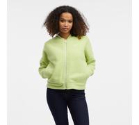 Sweatjacke RAGWEAR "DORON FLEECE", Damen, Gr. L (40), grün (pistachio), Fleece, Obermaterial: 100% Polyester, unifarben, taillenbedeckt, Rundhals, Sweatjacken Sweatjacke (82097522-L)