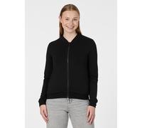 Sweatjacke RAGWEAR "KENIANE", Damen, Gr. XL, schwarz, Sweatware, Obermaterial: 67% Polyester, 28% Viskose, 5% Elasthan, unifarben, normal, Rundhals, Sweatjacken Sweatjacke, Unbrushed mit Viskoseanteil