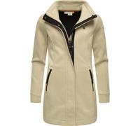 Sweatjacke RAGWEAR "Letrice Bonded" Gr. 4XL (48), beige (ecru) Damen Sweatjacken (62880245-4XL) ecru