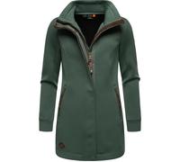 Sweatjacke RAGWEAR "Letrice Bonded" Gr. 4XL (48), grün Damen Sweatjacken Sweats Elegante Zip-Jacke mit hohem Kragen in Feinstrickoptik (69059567-4XL)
