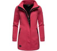 Sweatjacke RAGWEAR "Letrice Bonded", Damen, Gr. S (36), lila (beere), Sweatware, Obermaterial: 100% Polyester. Innenfutter: 100% Polyester, tailliert Po-bedeckend, hoch geschlossener Ausschnitt, Ärmel