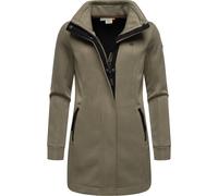 Sweatjacke RAGWEAR "Letrice Bonded" Gr. XXXL (46), braun Damen Sweatjacken (81754027-XXXL) braun