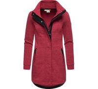 Sweat-Übergangsmantel mit hohem Kragen "Letrice" Raspberry24 XL