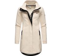 Sweatjacke RAGWEAR "Letrice" Gr. XXXL (46), beige Damen Sweatjacken (73260665-XXXL) beige