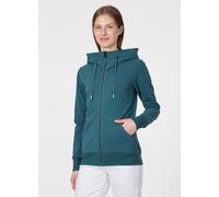 Sweatjacke RAGWEAR "NESKIA ZIP B", Damen, Gr. M, blau (ocean grün), Sweatware, Obermaterial: 95% Baumwolle, 5% Elasthan, unifarben, normal, Rundhals, Sweatjacken Sweatjacke, Dünne Baumwollmischung, in
