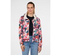 Sweatjacke RAGWEAR "PARYA PRINT", Damen, Gr. M, ivory, Sweatware, Obermaterial: 50% Baumwolle, 50% Polyester, bedruckt, normal, Rundhals, Sweatjacken Sweatjacke, aus Baumwollmischung, normale Passform