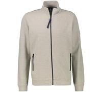 Sweatjacke - Regular Fit - Reissverschluss - gedecktes weiß Lerros