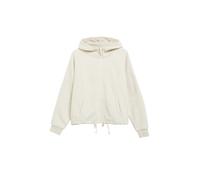 Sweatjacke S.OLIVER, Damen, Gr. 38, beige (light beige melange), Sweatware, Obermaterial: 80% Baumwolle, 20% Polyester, meliert, oversize normal, ohne Ausschnitt, Raglanärmel, Sweatjacken Sweatjacke (